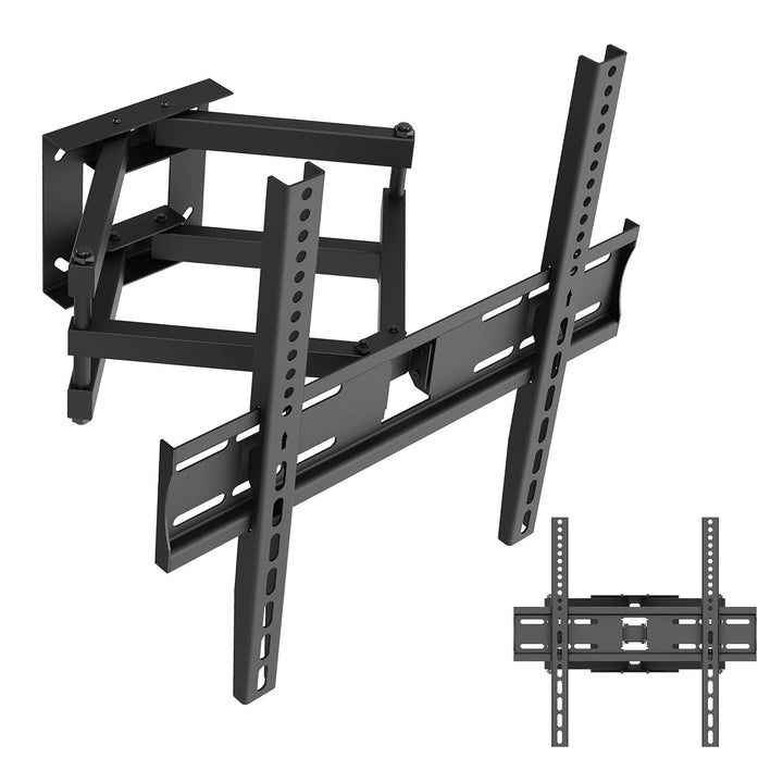 Maclean TV-beslag/ophæng, maks. VESA 400x400, 32-70", op til 40 kg, sort, hældningsjustering +12°~-12° og drejning +60°~-60°, MC-192