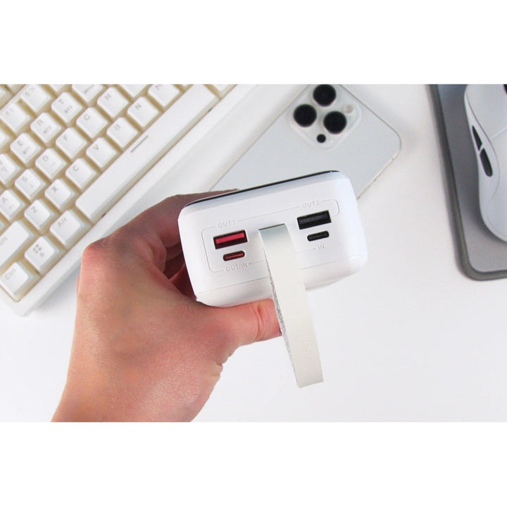 Powerbank SAVIO, 2 USB-porte, 1 USB-C-port, Quick Charge, Power Delivery, SAVBA-11