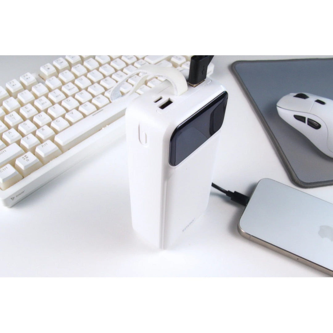Powerbank SAVIO, 2 USB-porte, 1 USB-C-port, Quick Charge, Power Delivery, SAVBA-11