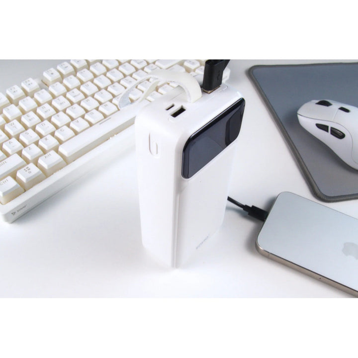 Powerbank SAVIO, 2 USB-porte, 1 USB-C-port, Quick Charge, Power Delivery, SAVBA-11
