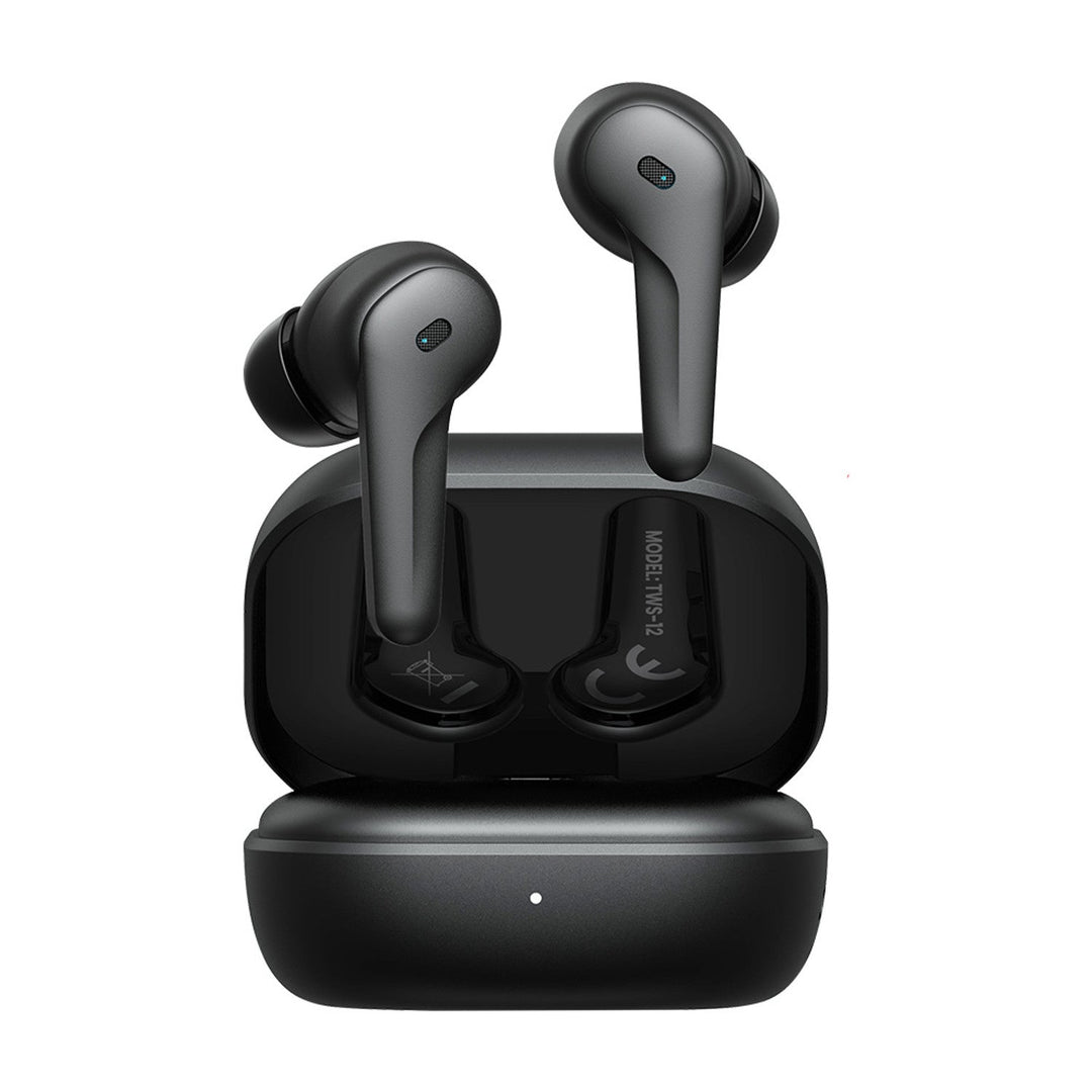 Savio trådløse hovedtelefoner, Bluetooth 5.3, ANC, USB-C, sort