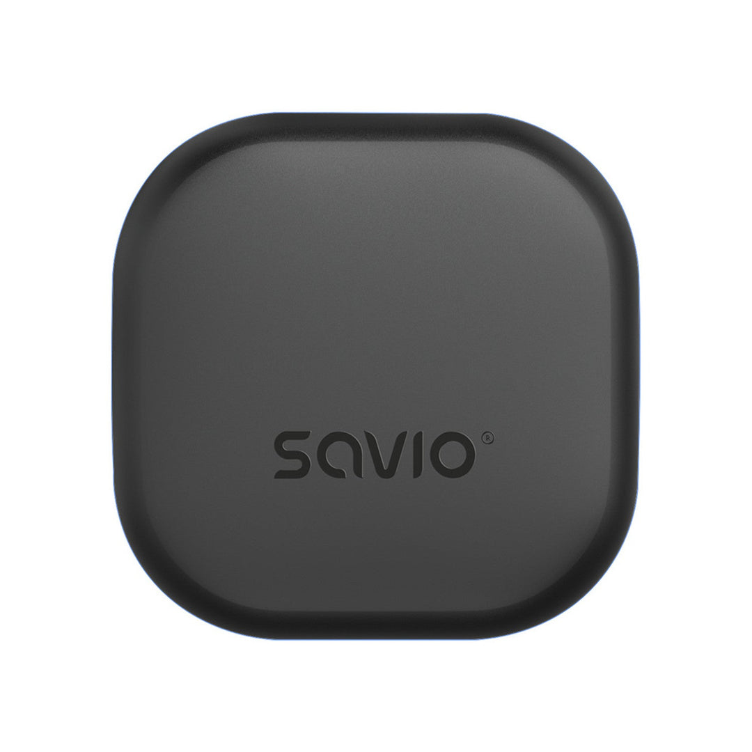 Savio trådløse hovedtelefoner, Bluetooth 5.3, ANC, USB-C, sort