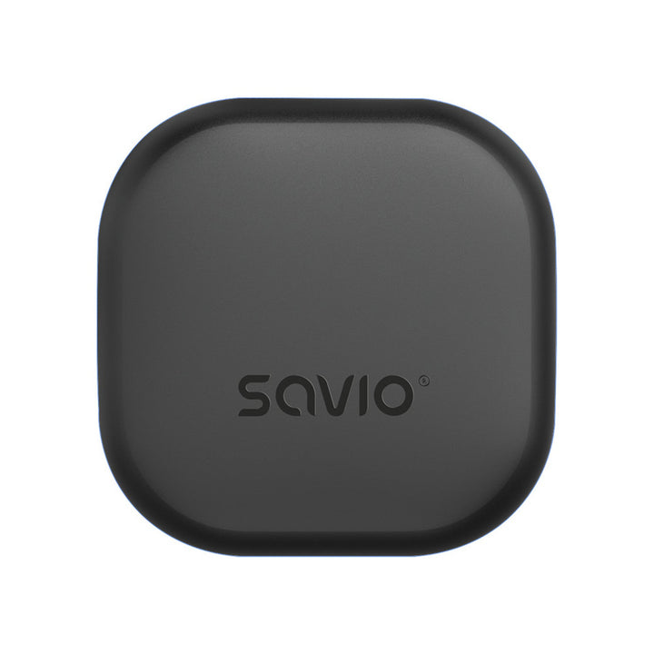 Savio trådløse hovedtelefoner, Bluetooth 5.3, ANC, USB-C, sort