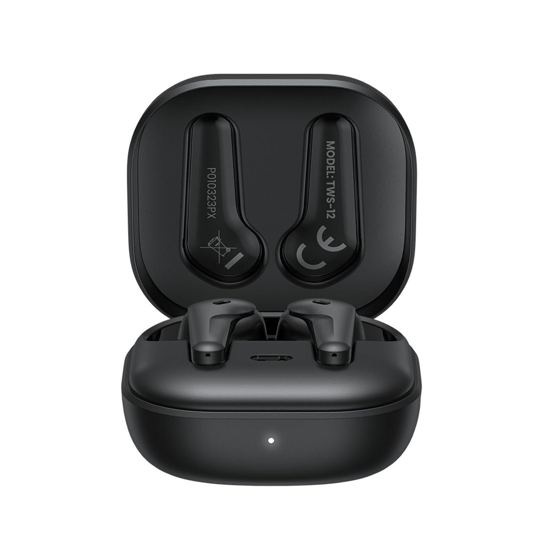 Savio trådløse hovedtelefoner, Bluetooth 5.3, ANC, USB-C, sort