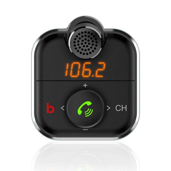 Savio MP3-bilsender, Bluetooth 5.0, opladningsfunktion, sort, SAVFMTRANSTR-12