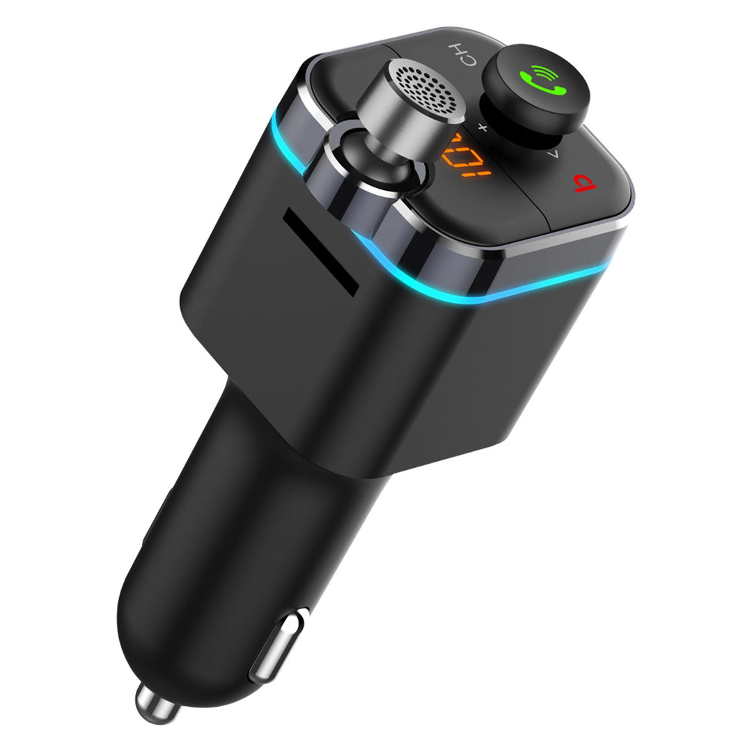 Savio MP3-bilsender, Bluetooth 5.0, opladningsfunktion, sort, SAVFMTRANSTR-12