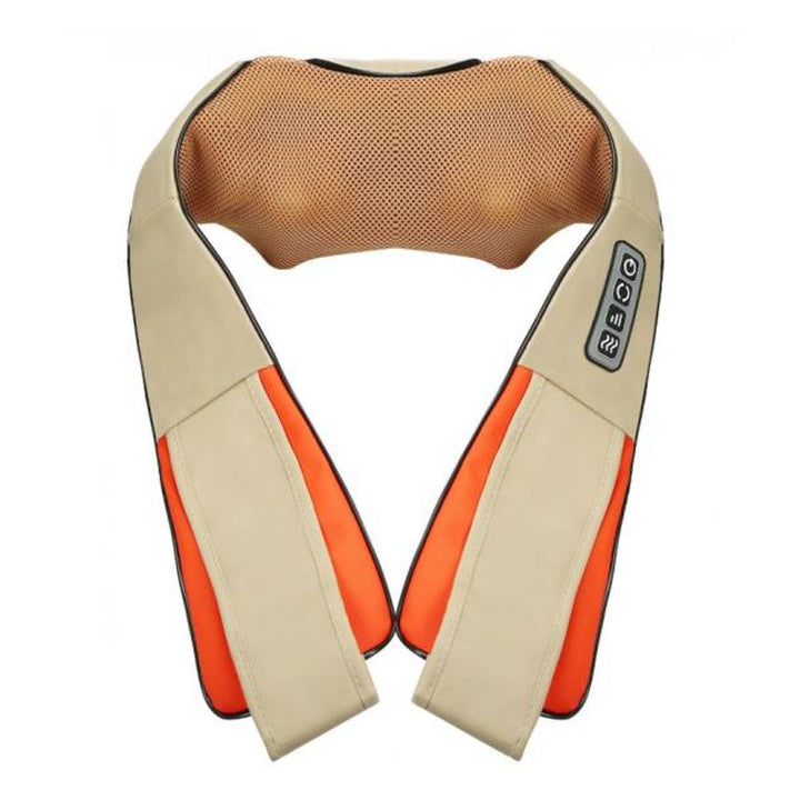 LTC Shiatsu 6D skuldermassager, 3 hastigheder, 5V, 24W, opvarmningsfunktion, LED-belysning, skridsikre stropper