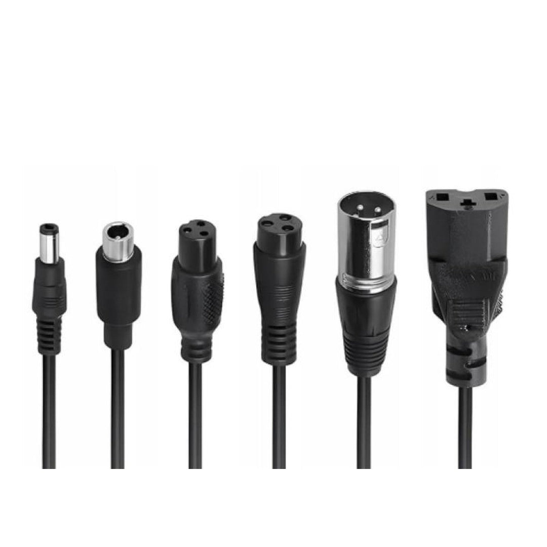 Universal netoplader til scootere og elektriske køretøjer Lextool, 54,6 V 2 A, 6 DC-stik, LXG95