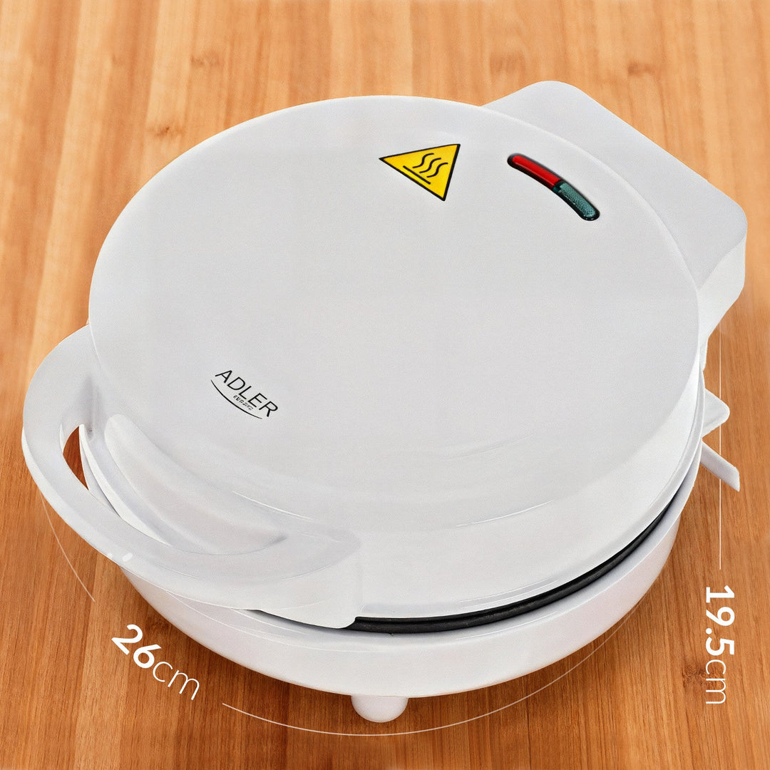 Adler donutbager, til 7 donuts, non-stick belægning, hvid, 1500 W, AD 3075