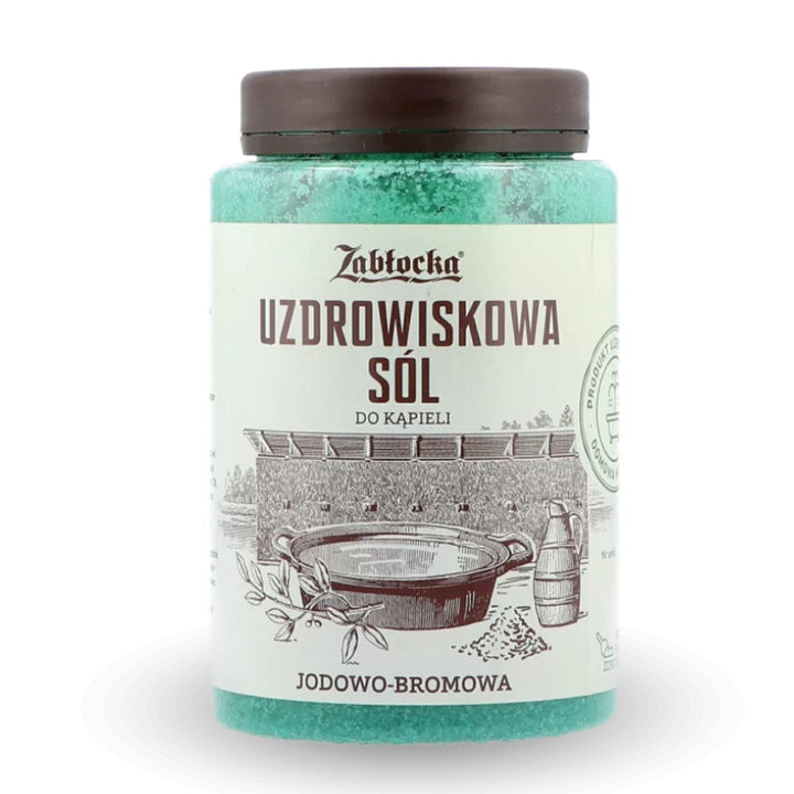 Zabłocka kurstedssalt, jod- og bromholdigt, til bad, 1,2 kg