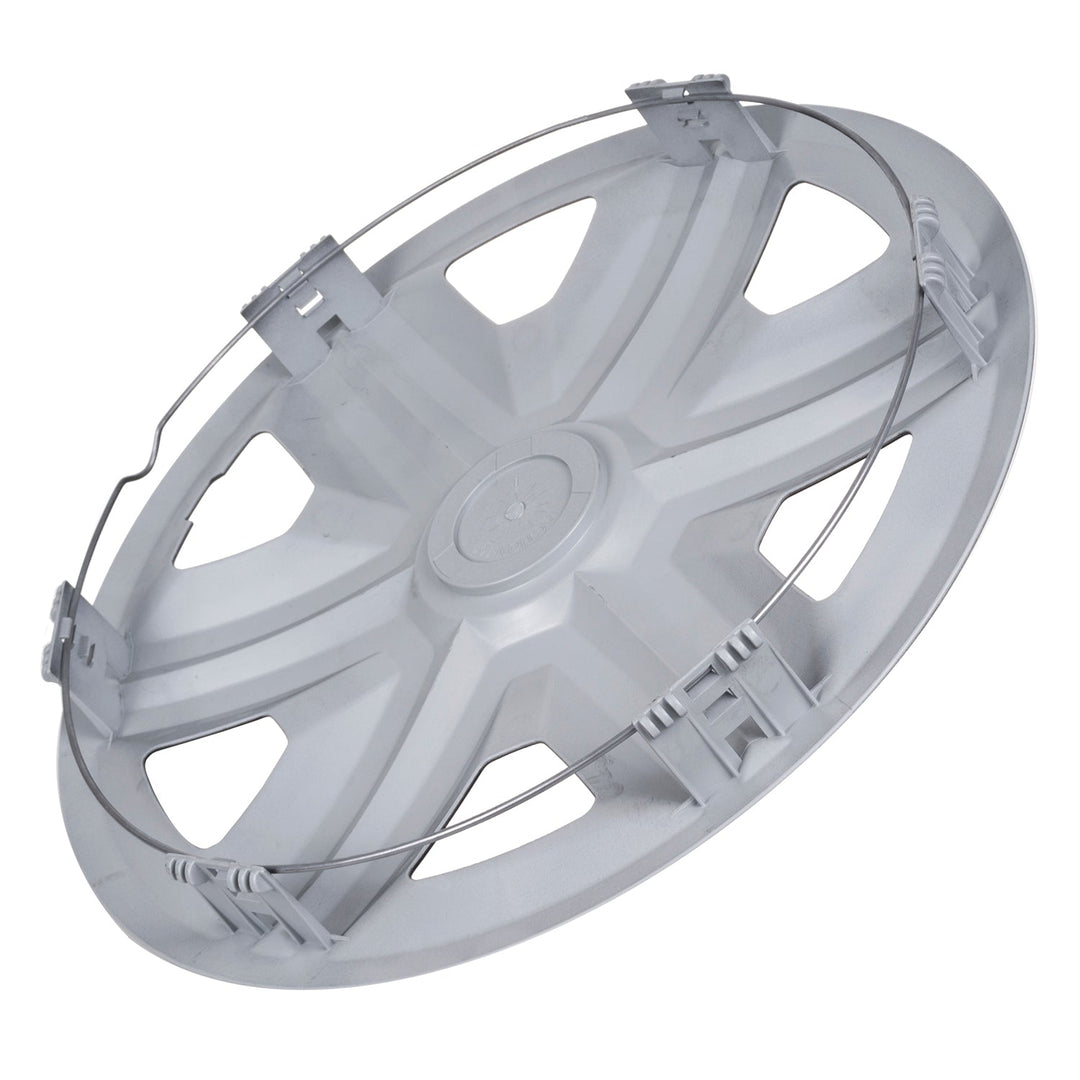 Universal hjulkapsler 15'' NRM Action Doublecolor sølv-sort 1 stk.