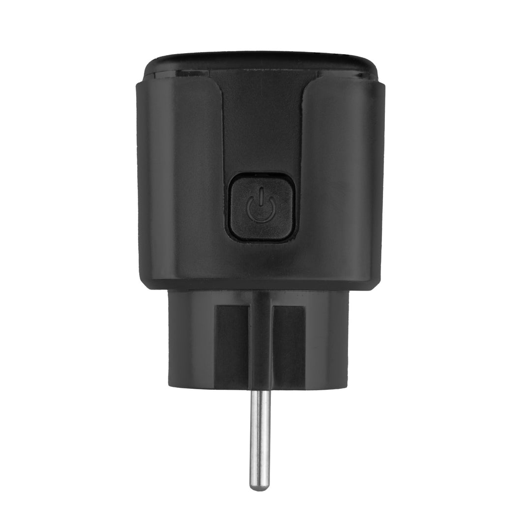 GreenBlue trådløs WiFi-stikkontakt, Android/iOS/Alexa/Google Home, timer, strømmåler, maks. 16 A/3840 W, GB735 B