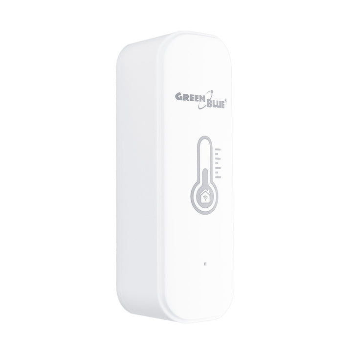 GreenBlue WiFi-temperatur- og fugtighedssensor, Android/iOS/Alexa/Google Home, 3,0 V DC, LR03x2, GB737