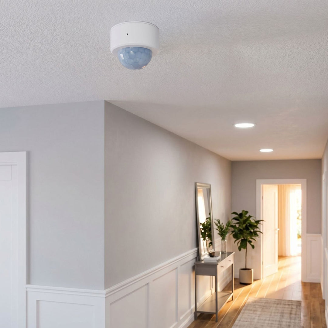 Trådløs Zigbee-bevægelsessensor fra Tuya GreenBlue, Android/iOS, CR2450 DC 3,0 V, detekteringsvinkel 120° / op til 8 m, GB740