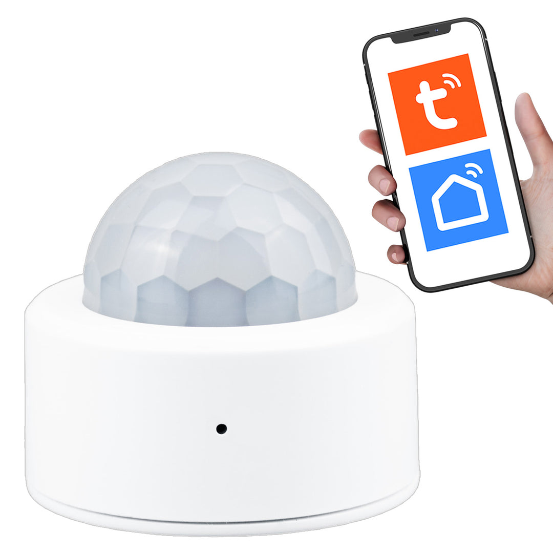 Trådløs Zigbee-bevægelsessensor fra Tuya GreenBlue, Android/iOS, CR2450 DC 3,0 V, detekteringsvinkel 120° / op til 8 m, GB740