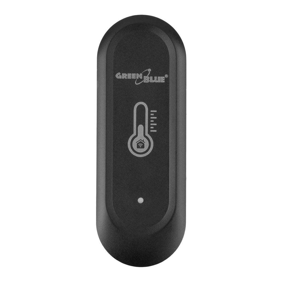 GreenBlue udendørs WiFi-sensor til temperatur og fugtighed, Android/iOS, 3,0 V DC, LR03 x 2, IP65, GB741