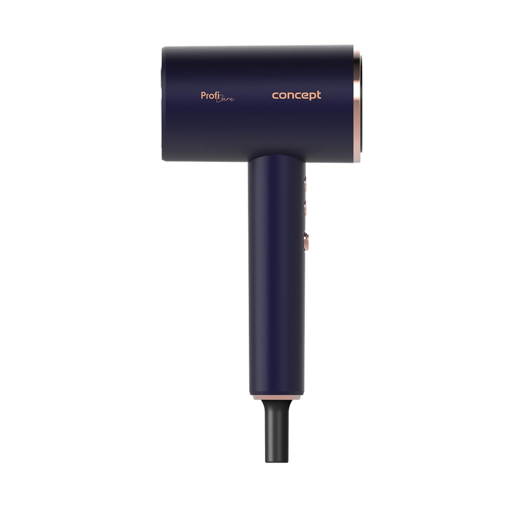 Concept ProfiCare hårtørrer, BLDC-motor, magnetiske påsætningsdyser, Oil Therapy-funktion, børnemodus, Cold Mode-funktion, VV8100