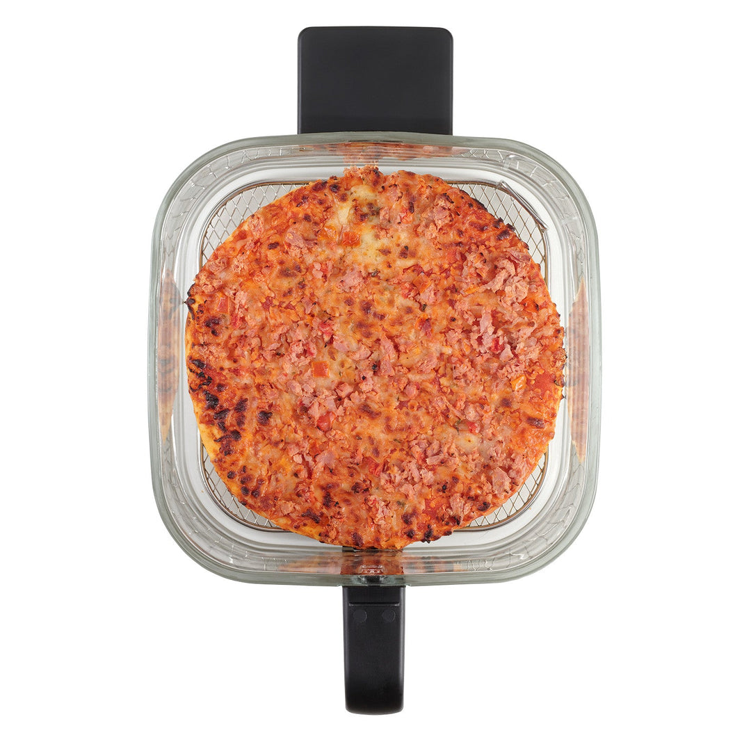 Concept Glass&Fast fedtfri frituregryde, kapacitet 5,5 l, 7 programmer, LED-berøringsskærm, sund stegning, glasbeholder, FR5500