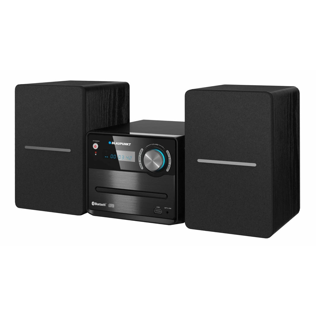 Blaupunkt mikrotårn, effekt 30 W, FM-radio, AUX-stik, USB-stik, Bluetooth, MS13BT