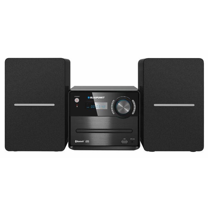 Blaupunkt mikrotårn, effekt 30 W, FM-radio, AUX-stik, USB-stik, Bluetooth, MS13BT
