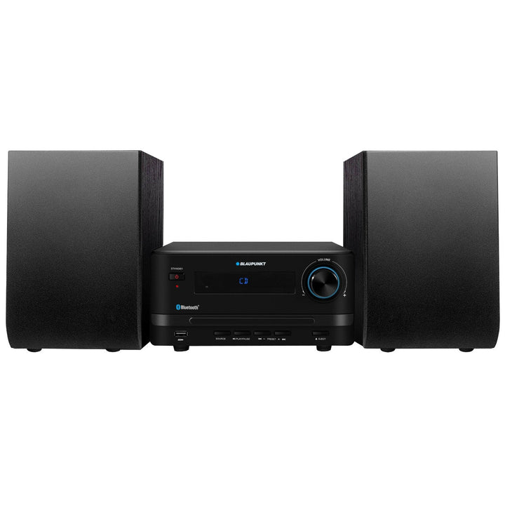 Blaupunkt mikrotårn, effekt 45 W, FM-radio, AUX-stik og USB-stik, Bluetooth, MS14BT