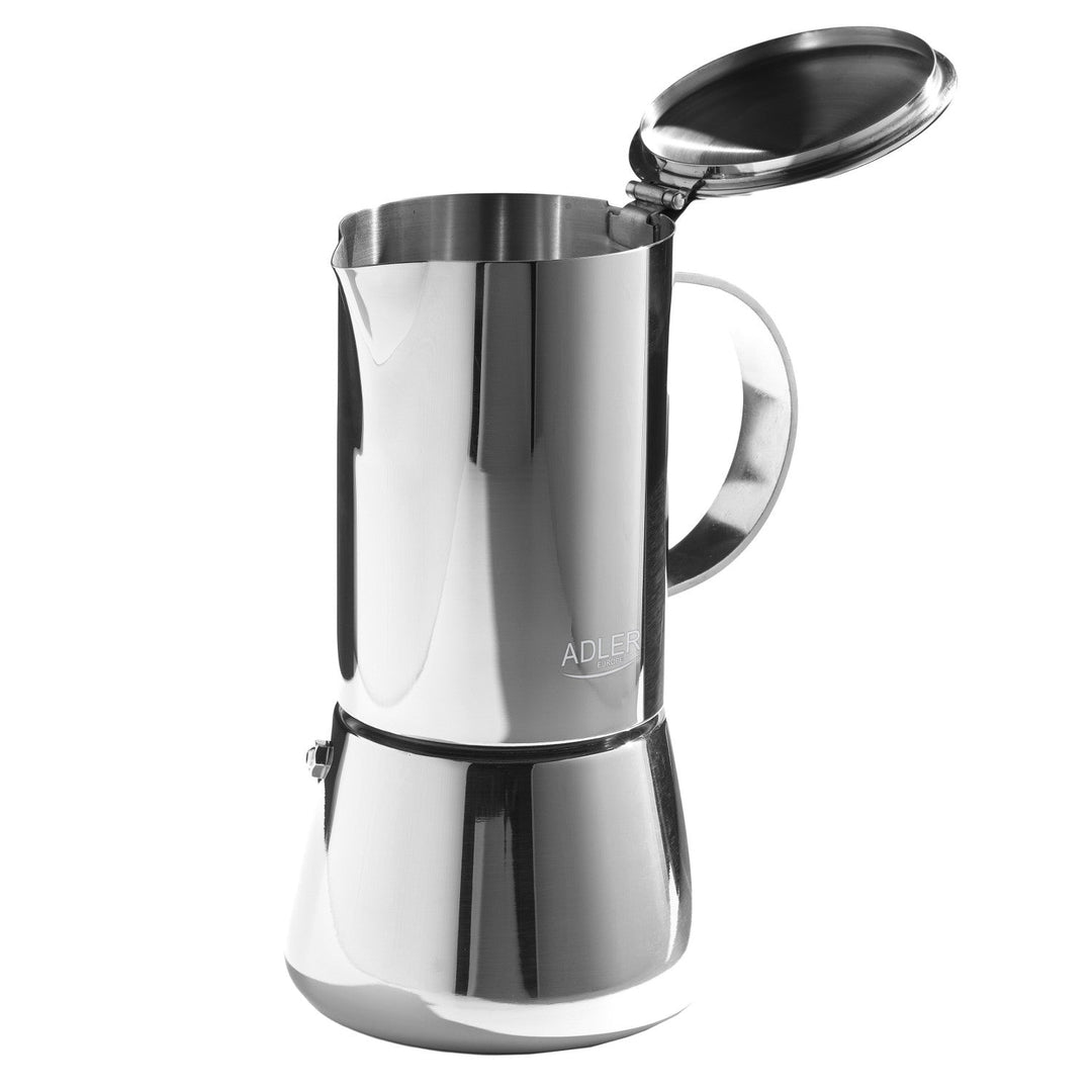 Adler kaffemaskine, espressomaskine, kapacitet 620 ml, farve sølvstål, AD 4417
