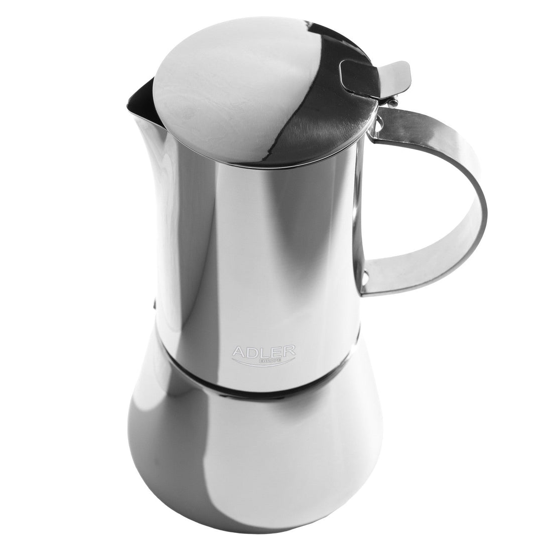 Adler kaffemaskine, espressomaskine, kapacitet 620 ml, farve sølvstål, AD 4417
