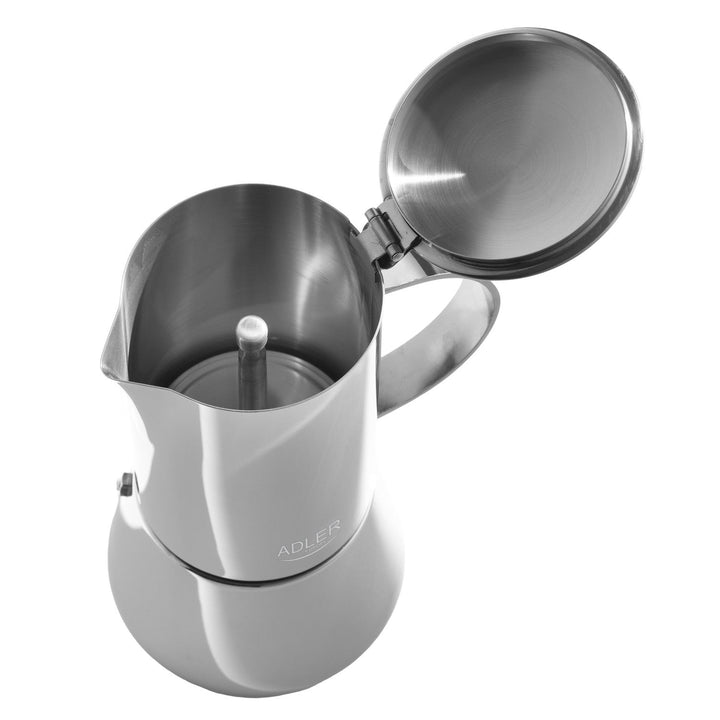 Adler kaffemaskine, espressomaskine, kapacitet 620 ml, farve sølvstål, AD 4417