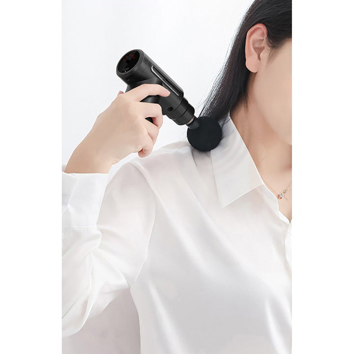Massager til nem og hurtig massage af spændte muskler, Media-tech, 4 udskiftelige massagekopper, MT6521