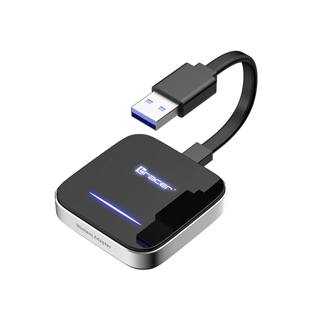 Trådløs CarPlay- og Android Auto-adapter Tracer, WiFi, Bluetooth 5.0, CarLink PRO
