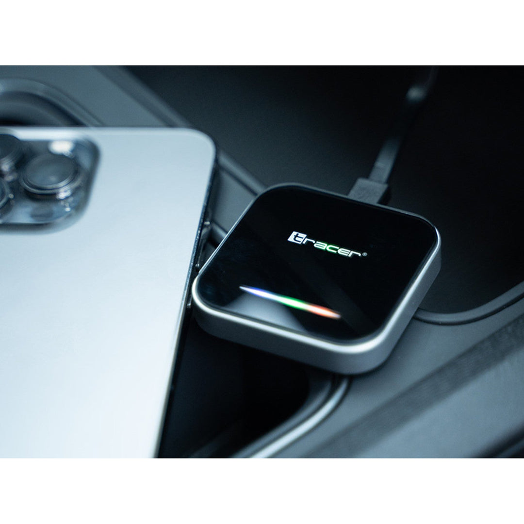 Trådløs CarPlay- og Android Auto-adapter Tracer, WiFi, Bluetooth 5.0, CarLink PRO