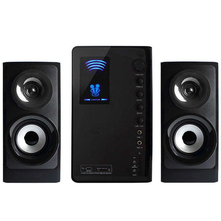 2.1 Tracer højttalersæt, Bluetooth 5.1, 35 W effekt, FM-radio, fjernbetjening, Tumba BT