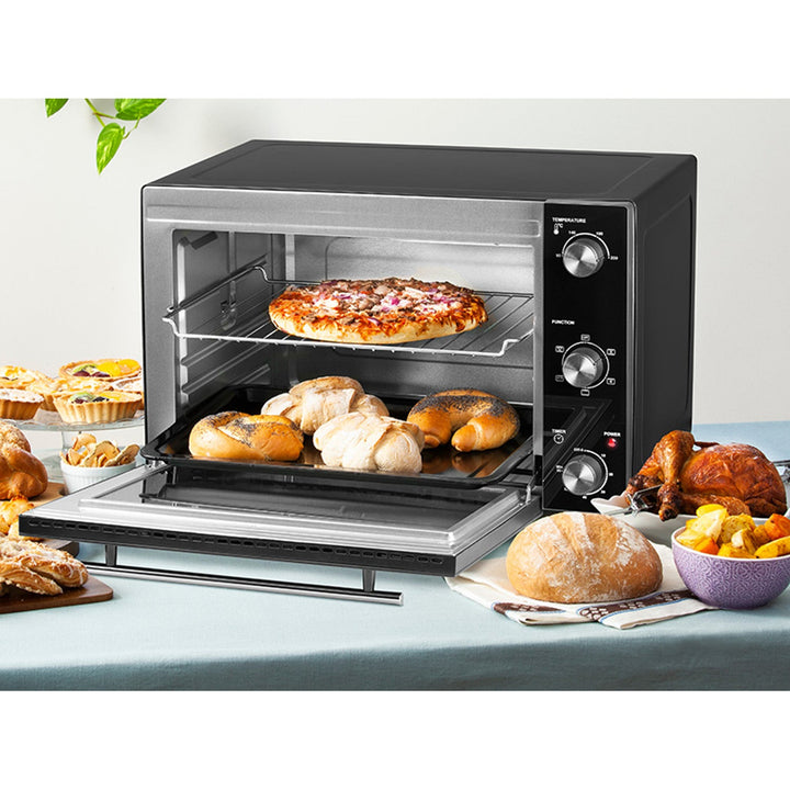 Lafe elektrisk ovn, kapacitet 48 l, effekt 1800 W, varmluft, HeatMaster
