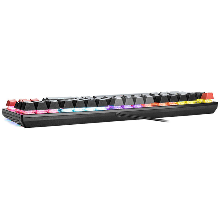 Tracer mekanisk tastatur, farvet baggrundsbelysning i regnbuefarver, GAMEZONE Blade 87