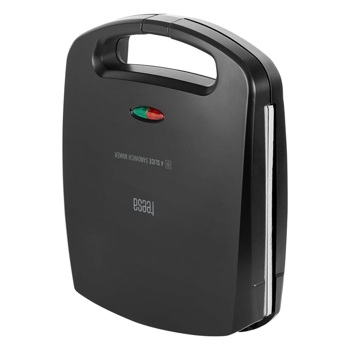 Teesa sandwichmaker, keramiske indsatser, til 4 sandwich, maksimal effekt 1500 W, TSA3229B
