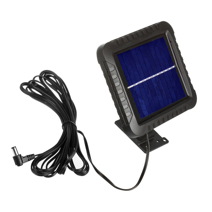 Solar LED-projektør med bevægelsessensor Maclean, IP44, 5W, 400lm, 6000K, lithiumbatteri 1300 mAh, 5,5V DC MCE438, 4 stk.
