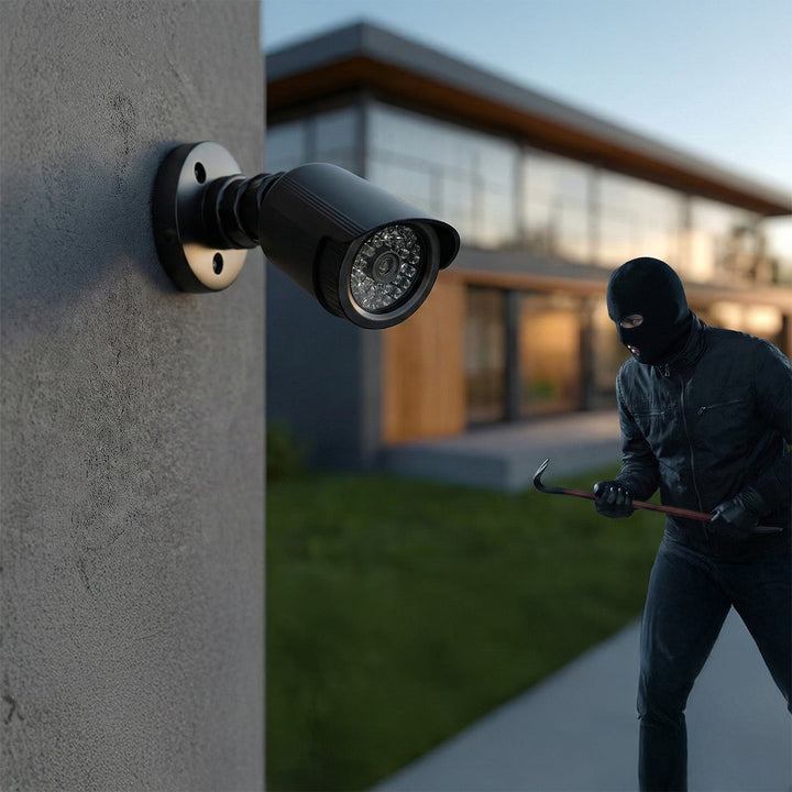 Attrap af rørkamera, IR-LED-dioder, sort, strømforsyning 2xAA (medfølger), ABS, IR1800 B