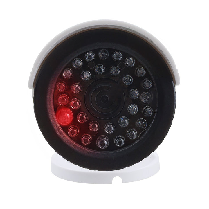 Attrap af rørkamera, IR-LED-dioder, hvid, strømforsyning 2xAA (medfølger), ABS, IR1800 W