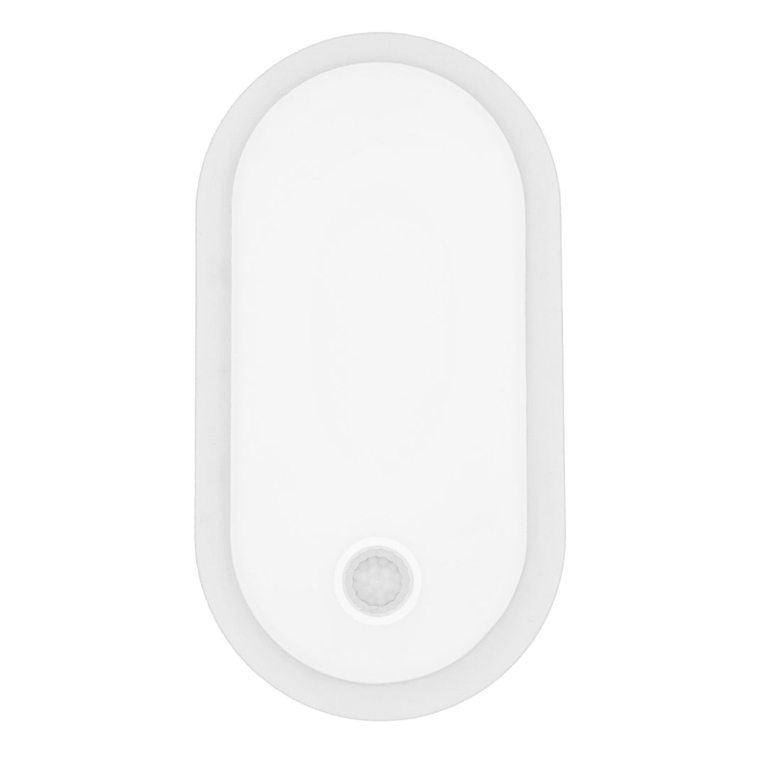 Maclean LED-lampe med bevægelsessensor, PIR-sensor, hvid, 10 W/15/18 W, IP65, farveindstilling 3000/4000/6000 K, MCE534 W