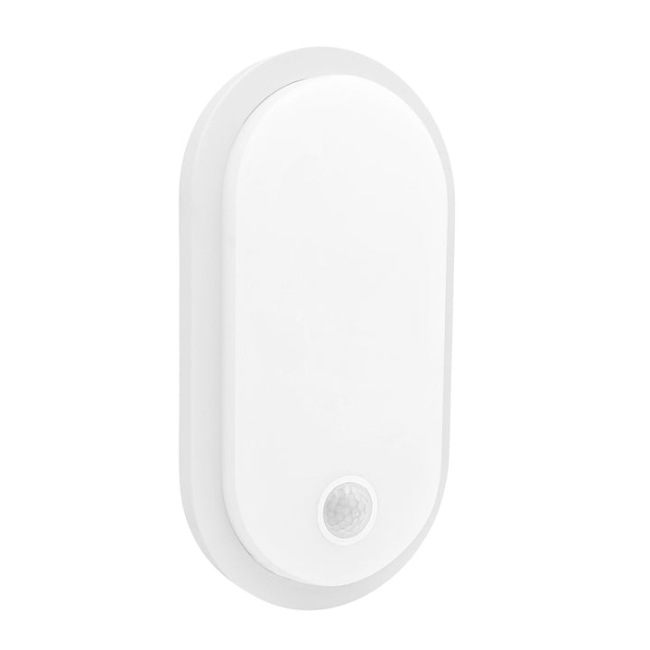 Maclean LED-lampe med bevægelsessensor, PIR-sensor, hvid, 10 W/15/18 W, IP65, farveindstilling 3000/4000/6000 K, MCE534 W