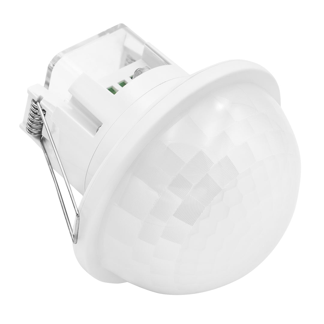 Maclean PIR-tilstedeværelsessensor, indbygget, rækkevidde 10x40 m, 1000 W/2000 W, 220–240 V AC, 50/60 Hz, IP54, MCE822