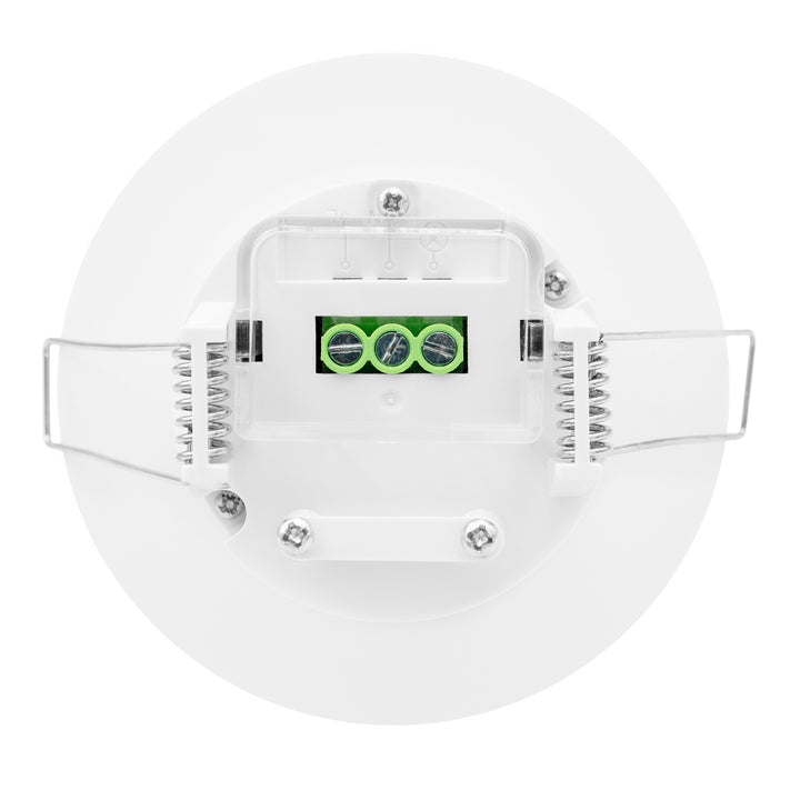 Maclean PIR-tilstedeværelsessensor, indbygget, rækkevidde 10x40 m, 1000 W/2000 W, 220–240 V AC, 50/60 Hz, IP54, MCE822
