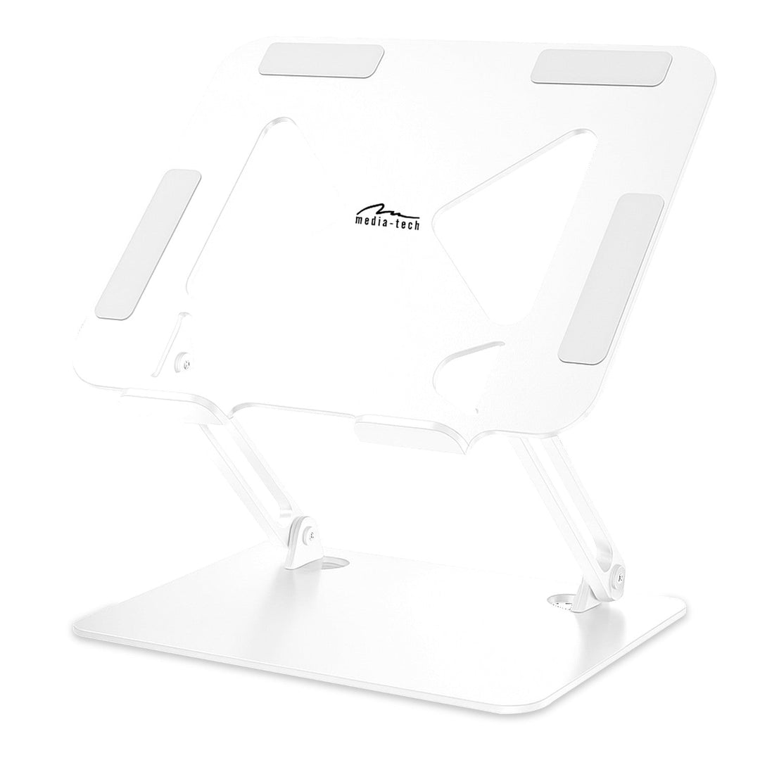 Justerbar, ergonomisk holder til bærbare computere på 10-17 tommer LAPTOP STAND MT2661W, Mediatech