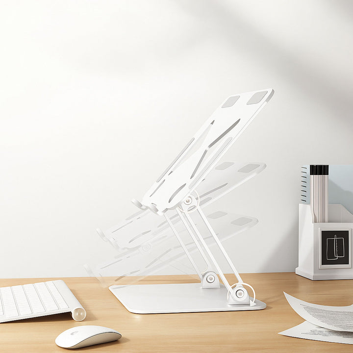Justerbar, ergonomisk holder til bærbare computere på 10-17 tommer LAPTOP STAND MT2661W, Mediatech