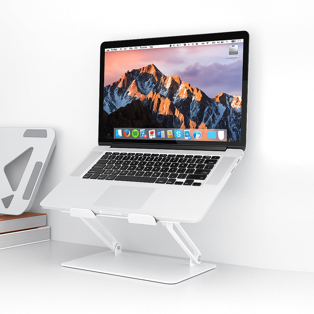 Justerbar, ergonomisk holder til bærbare computere på 10-17 tommer LAPTOP STAND MT2661W, Mediatech