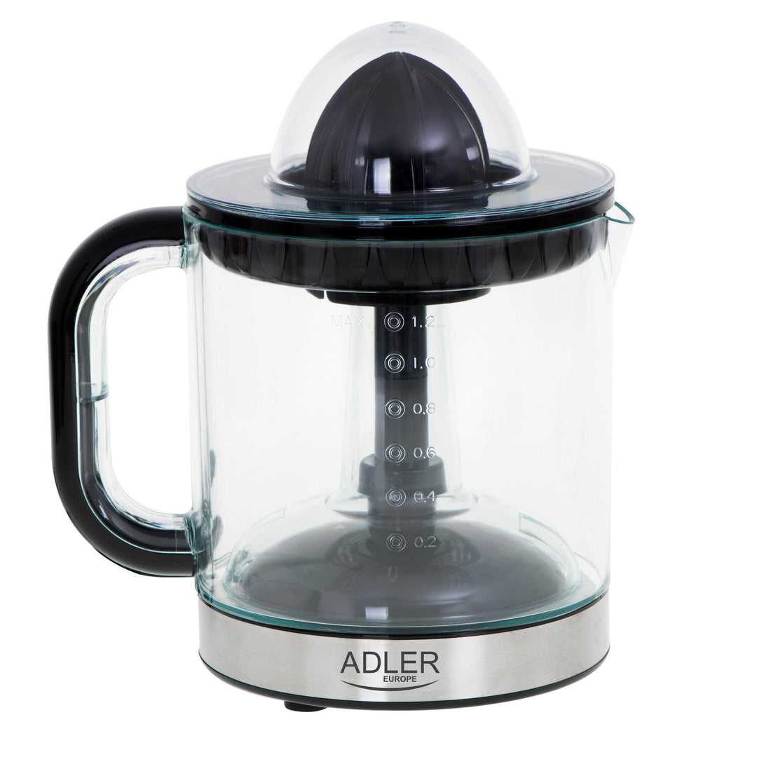 Adler citruspresser, kapacitet 1,2 l, maksimal effekt 60 W, sort, AD 4012