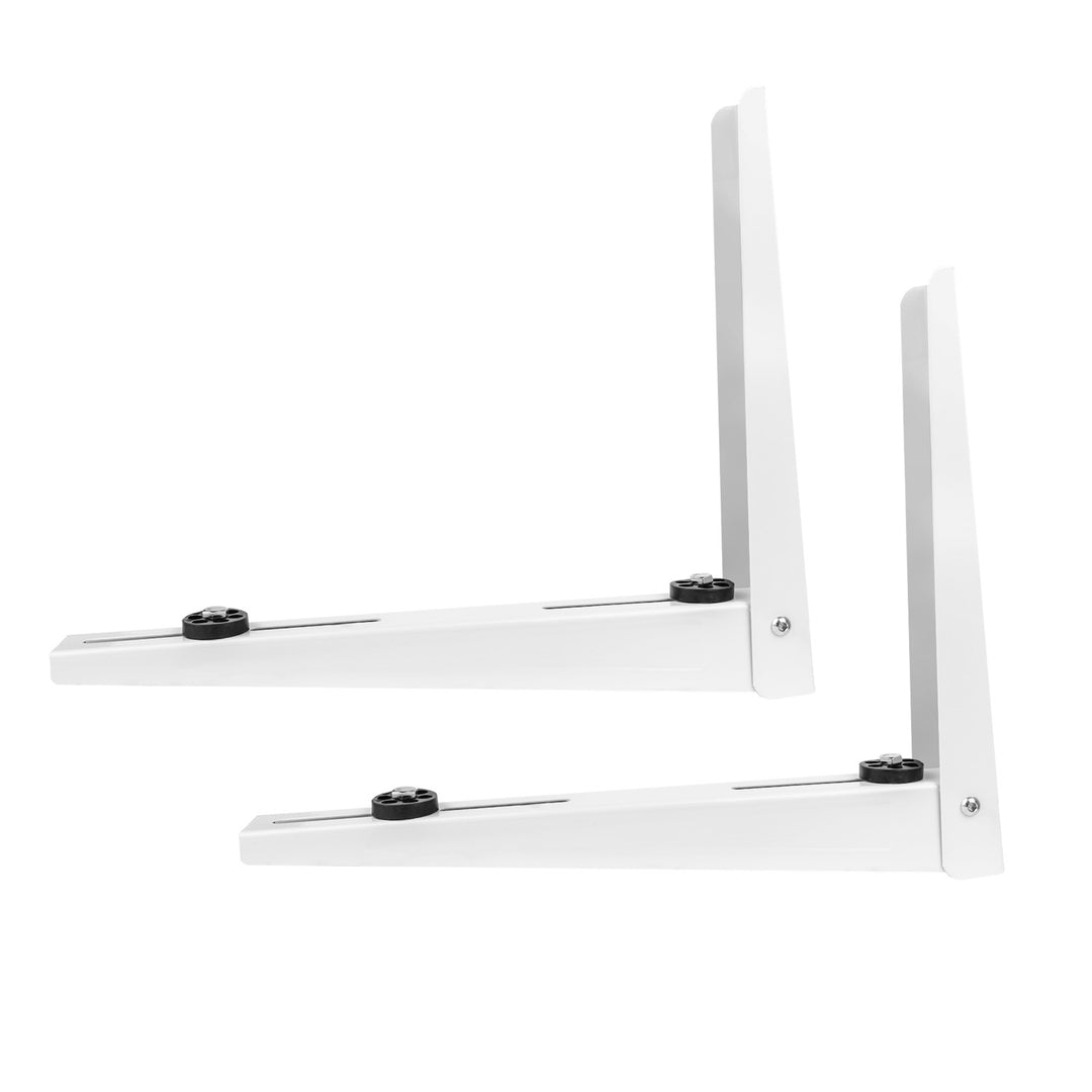 Beslag / ophæng til Maclean-klimaanlæg / varmepumpe, armlængde 365 x 450 mm, galvaniseret stål, op til 150 kg, MC-143
