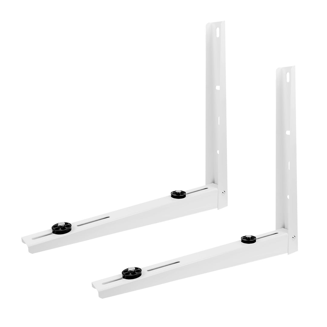Beslag / ophæng til Maclean-klimaanlæg / varmepumpe, armlængde 500 x 550 mm, galvaniseret stål, op til 250 kg, MC-144