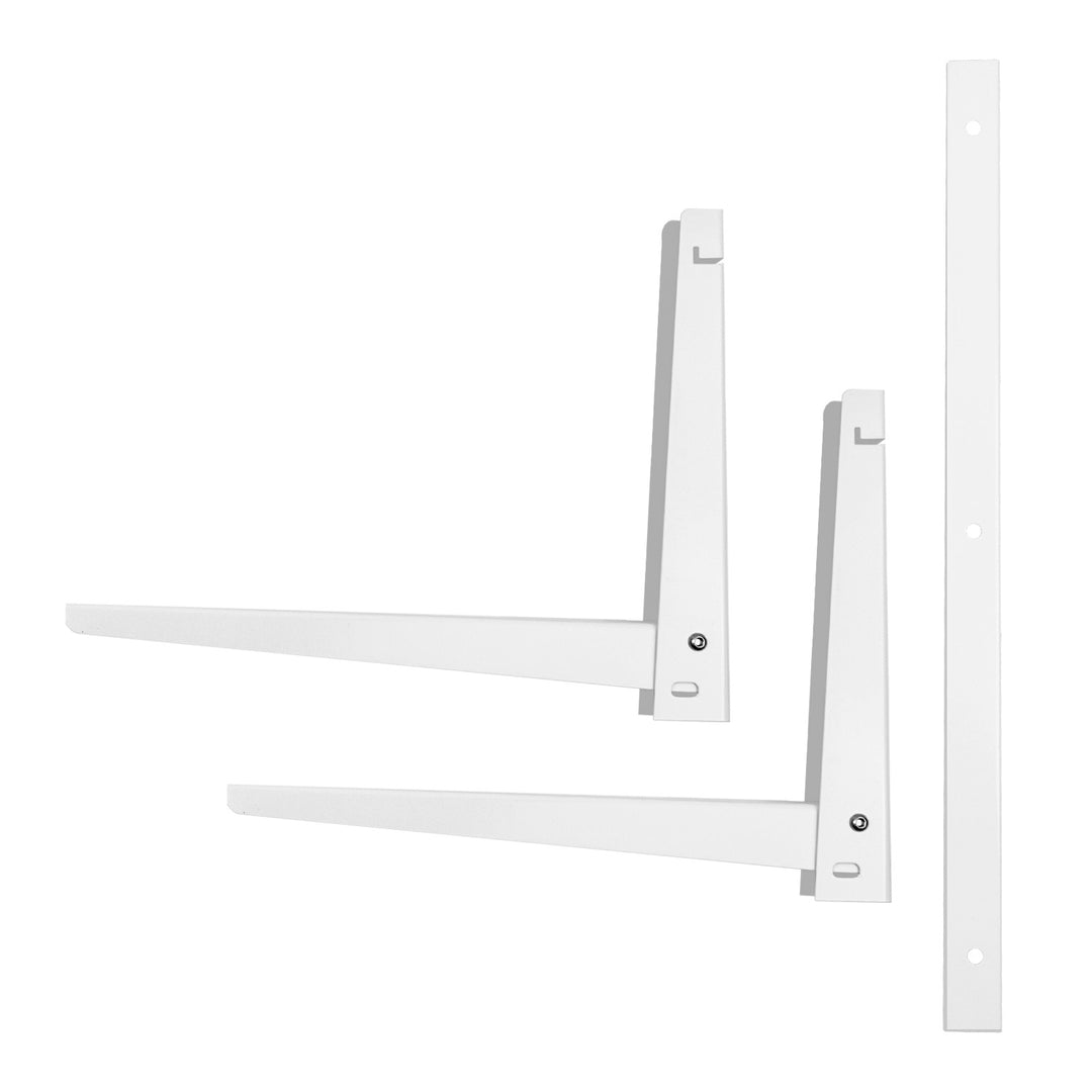 Beslag/ophæng til Maclean-klimaanlæg/varmepumpe, mål 780 x 350 x 450 mm, galvaniseret stål, op til 180 kg, MC-146