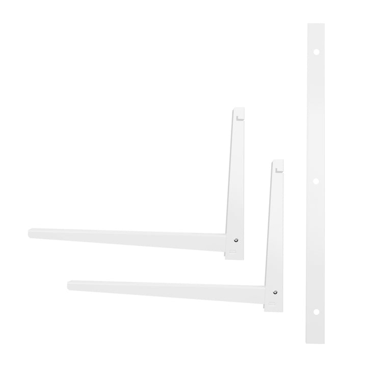 Beslag/ophæng til Maclean-klimaanlæg/varmepumpe, mål 800 x 420 x 600 mm, galvaniseret stål, op til 260 kg, MC-147